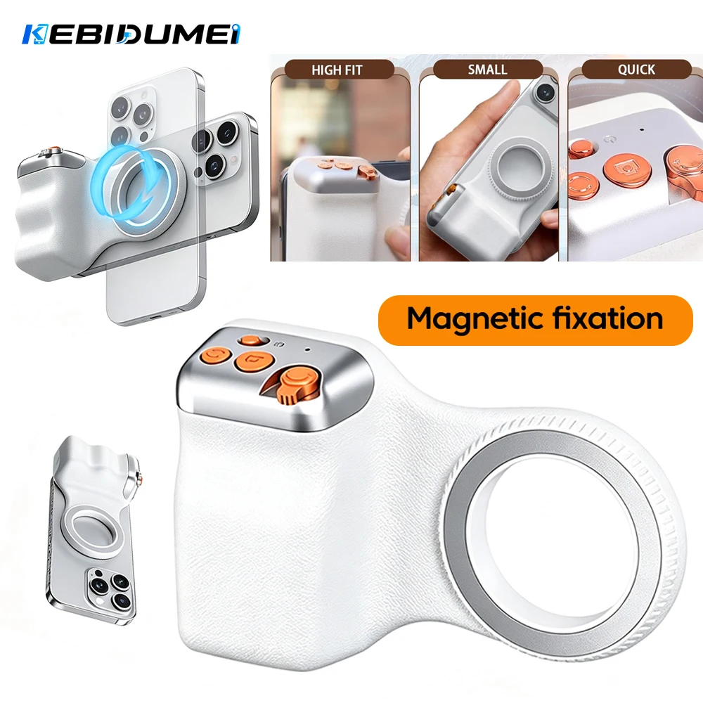 Phone Accessories Video - KEBIDUMEI Magnetic Camera Grip with Remote
