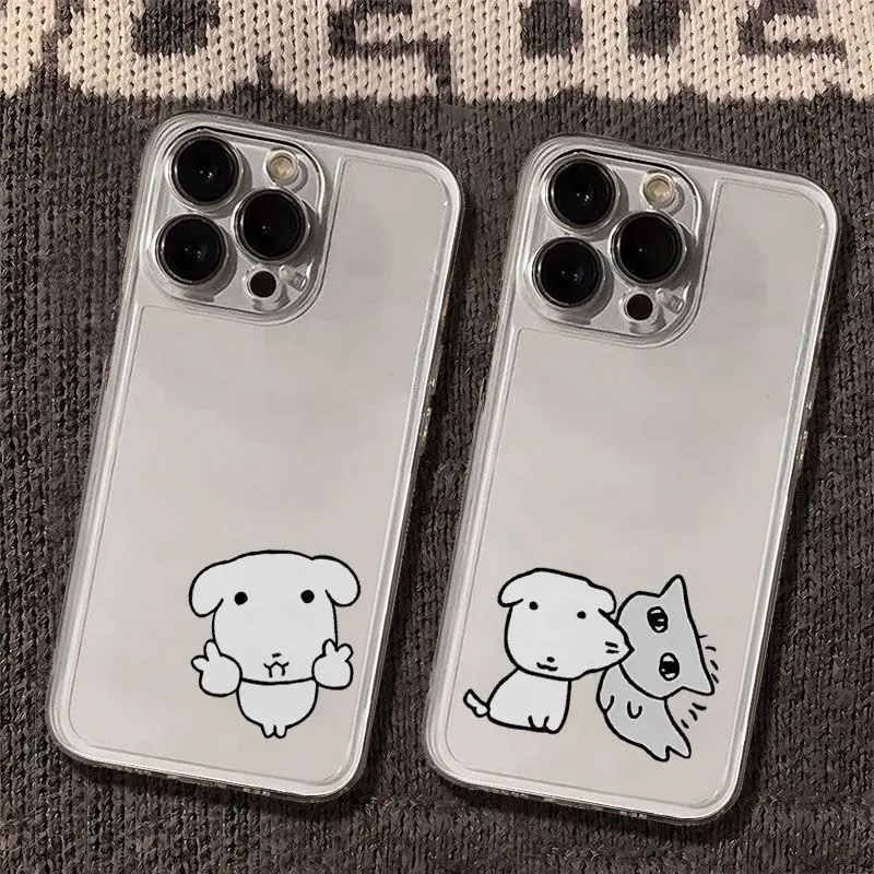 Y2K Phone Accessories - New Korean Ins Cute Puppy Cat