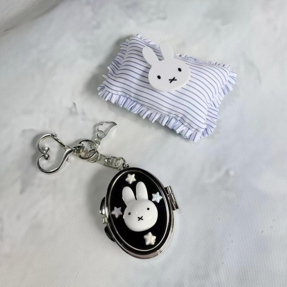 Y2K Phone Accessories - Kawaii Miffy Makeup Mirror Creativity Y2k