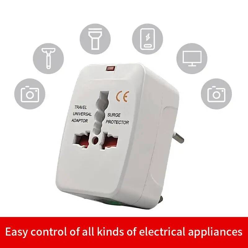 Phone Accessories Uk - Herepow Universal Plug Adapter EU UK
