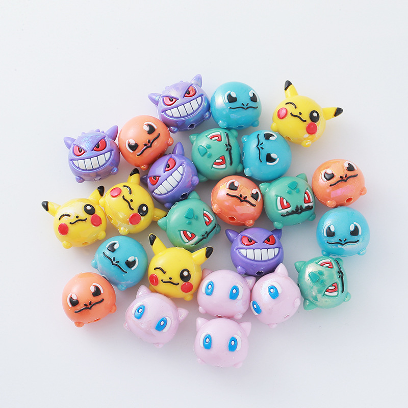 12pcs Pokémon Bead DIY Mobile  - Phone Accessories Crochet recension och pris