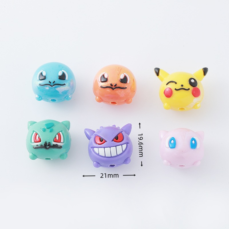 12pcs Pokémon Bead DIY Mobile  - Phone Accessories Crochet recension och pris