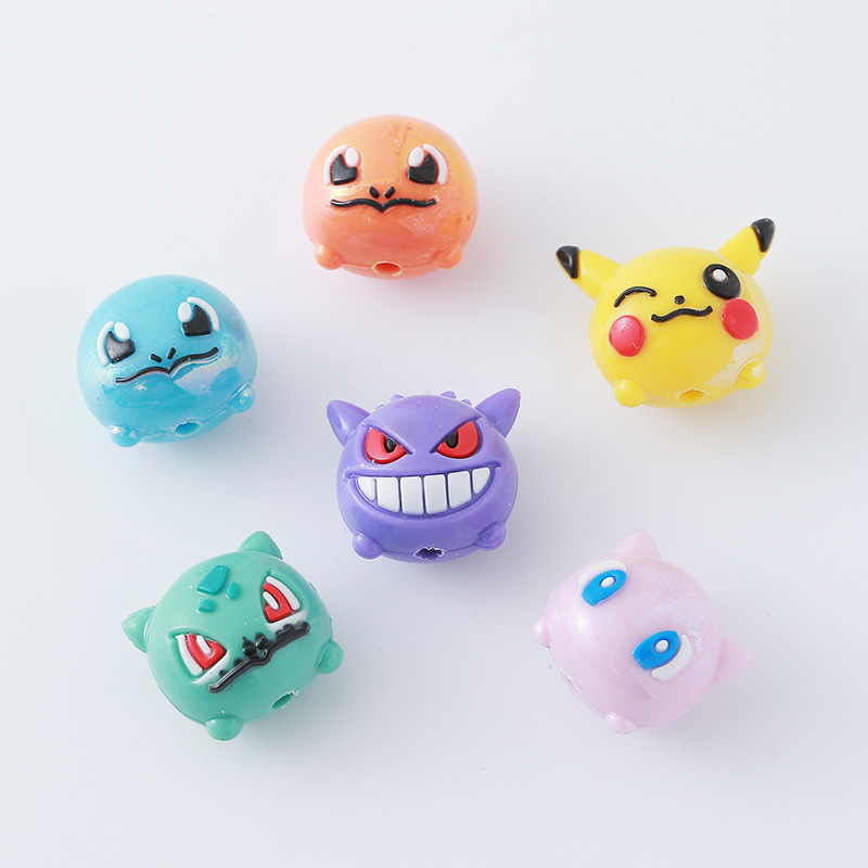 12pcs Pokémon Bead DIY Mobile  - Phone Accessories Crochet recension och pris