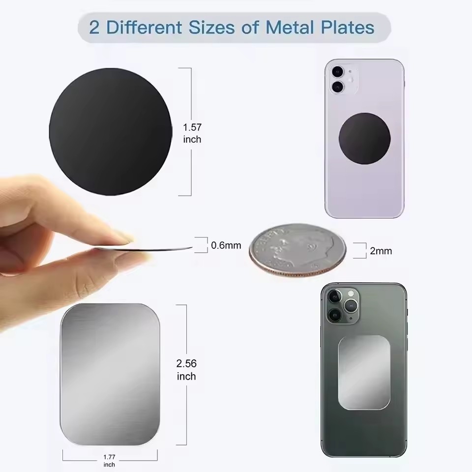 5/10pcs Magnetic Metal Plate D - Phone Accessories Japan recension och pris