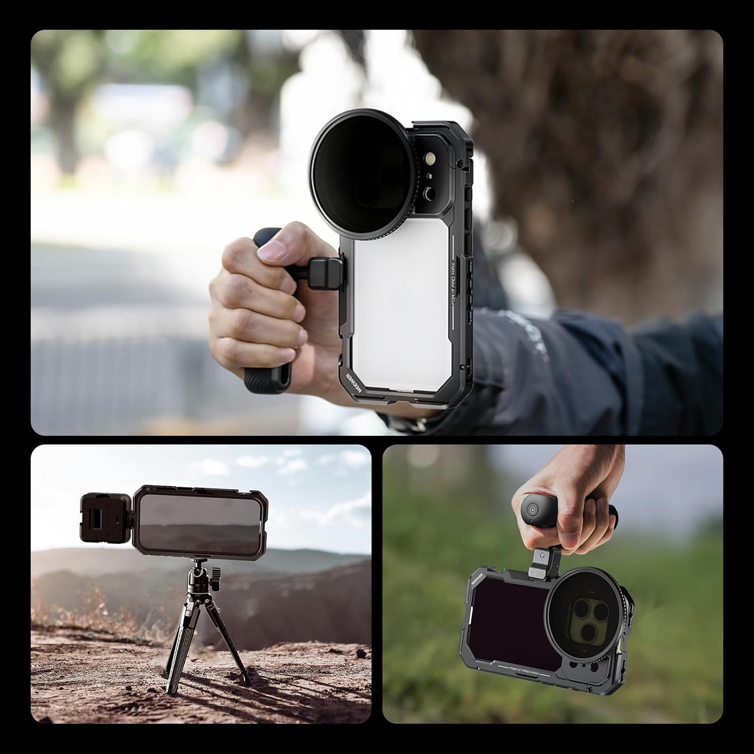 NEEWER Phone Cage for iPhone 1 - Phone Accessories Video recension och pris