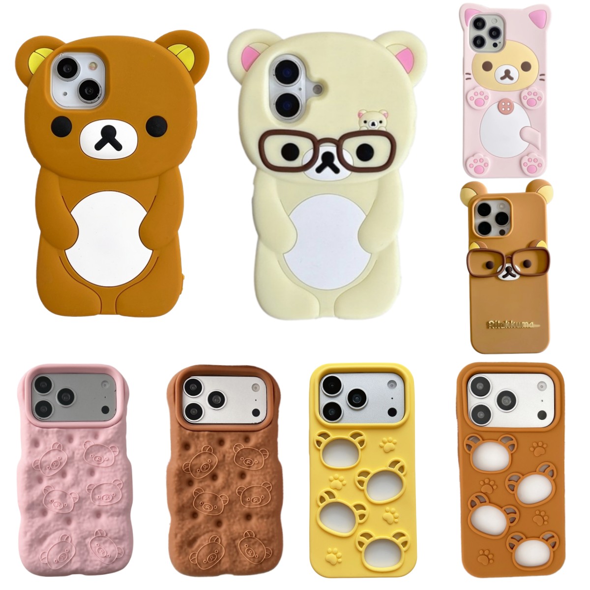 So Cute 3D Cartoon Teddy Bear  - Y2K Phone Accessories recension och pris
