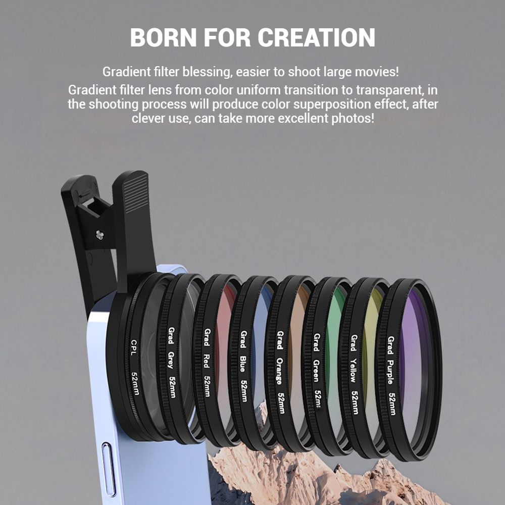 52MM Mobile Phone Lens Univers - Phone Accessories Usa recension och pris