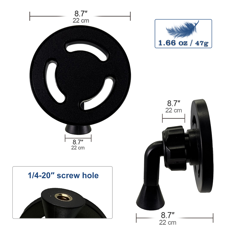 Magnetic Tripods Mount Adapter - Phone Accessories Video recension och pris