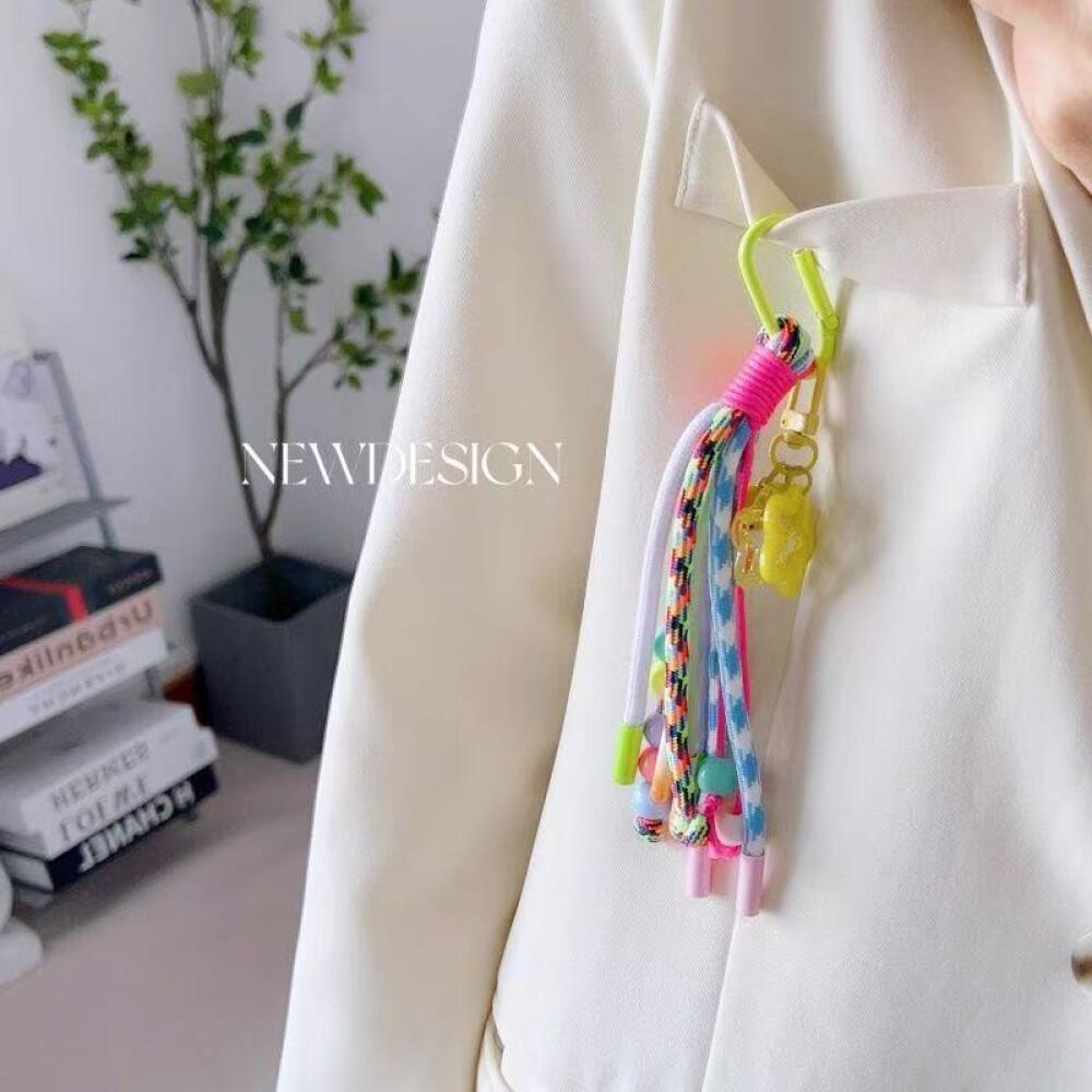 Colorful Trendy Woven Pendant  - Phone Accessories For Boys recension och pris