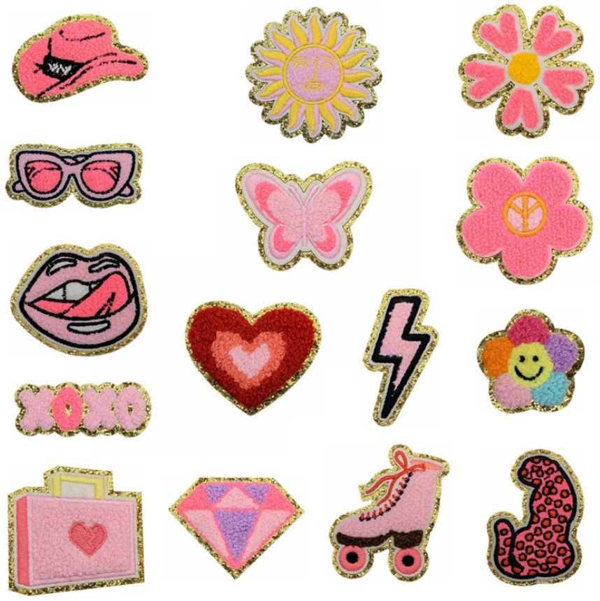 10 Pcs Flower Luggage Heart To - Phone Accessories Pictures recension och pris