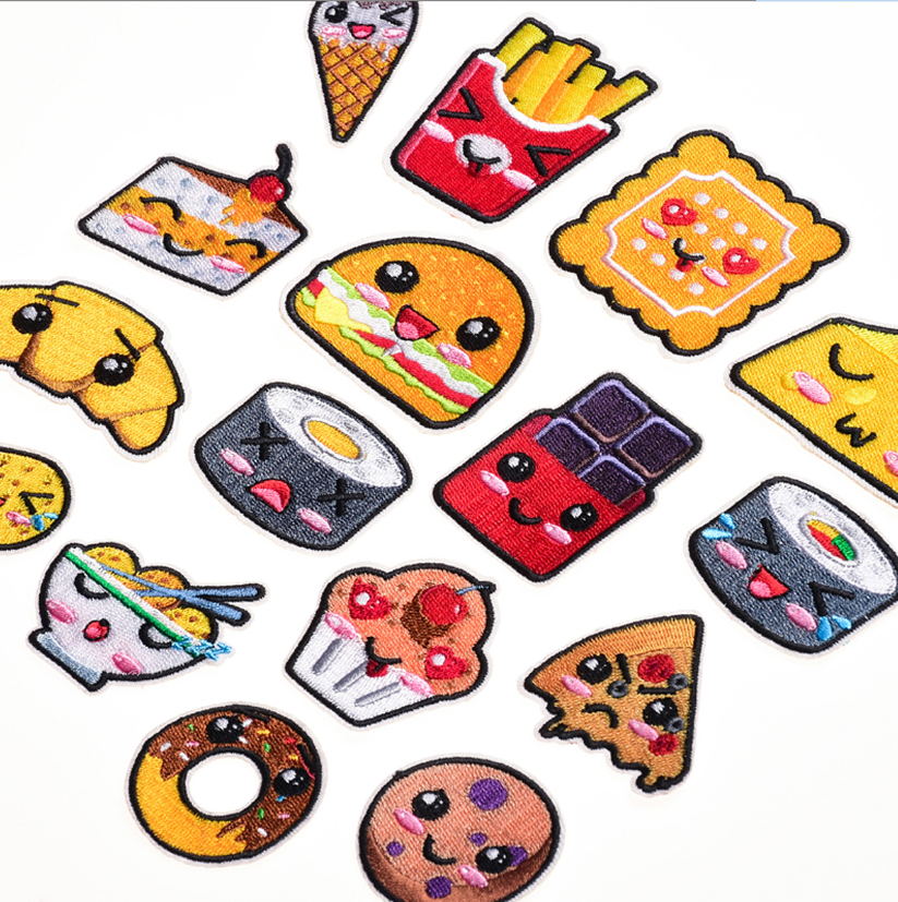 10 Pcs Food Embroidery Patches - Phone Accessories Pictures recension och pris