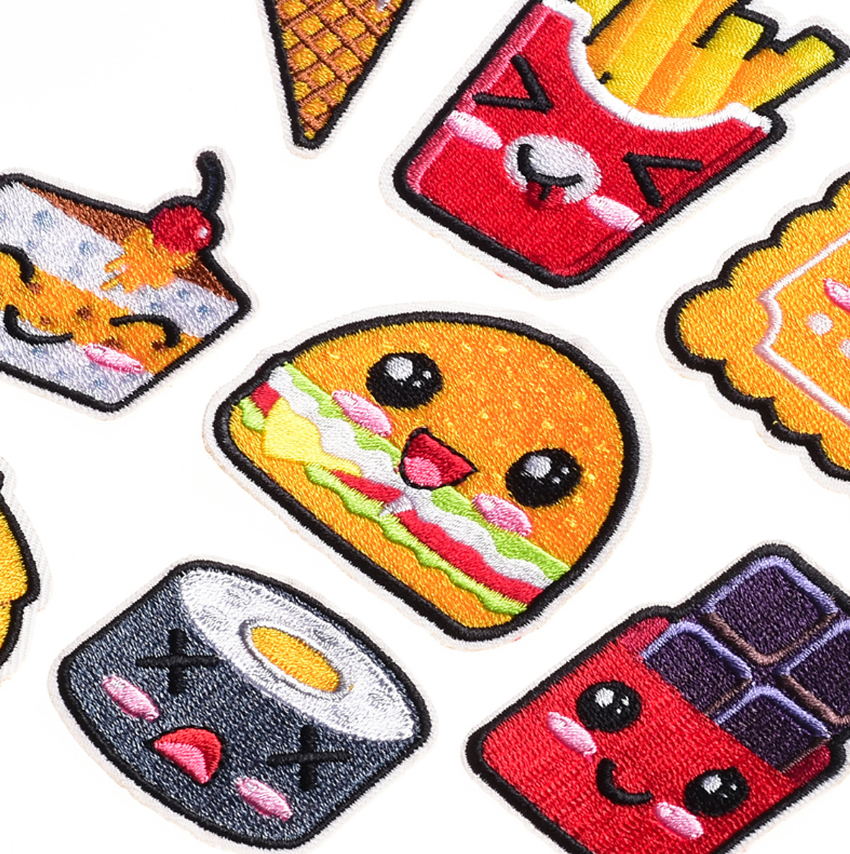 10 Pcs Food Embroidery Patches - Phone Accessories Pictures recension och pris