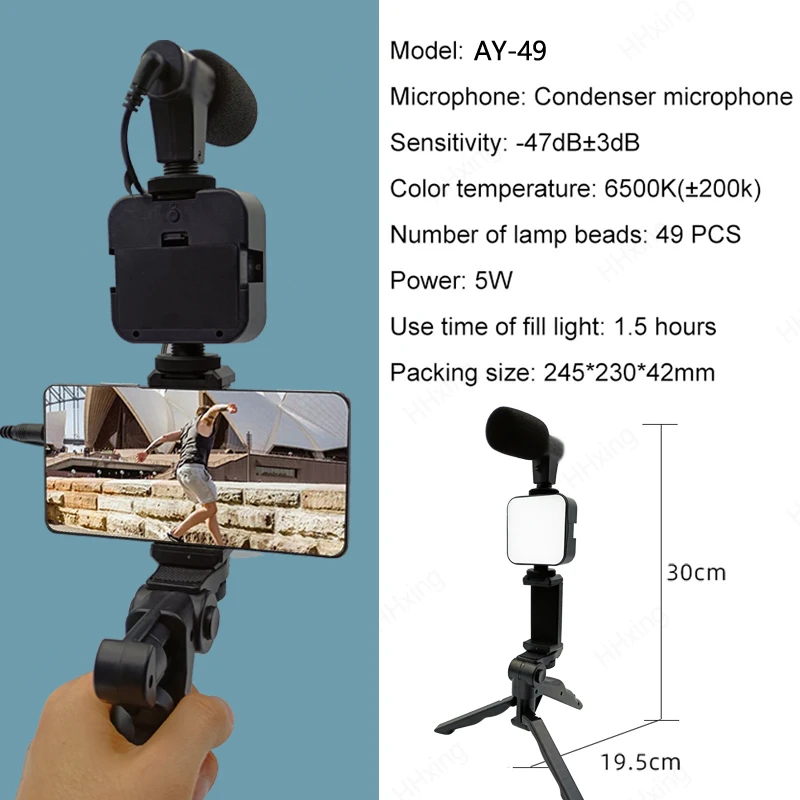 Smartphone Vlogging Kit With T - Youtube Phone Accessories recension och pris