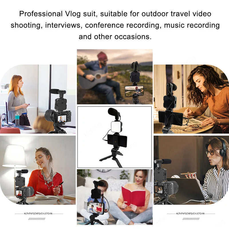 Smartphone Vlogging Kit With T - Youtube Phone Accessories recension och pris
