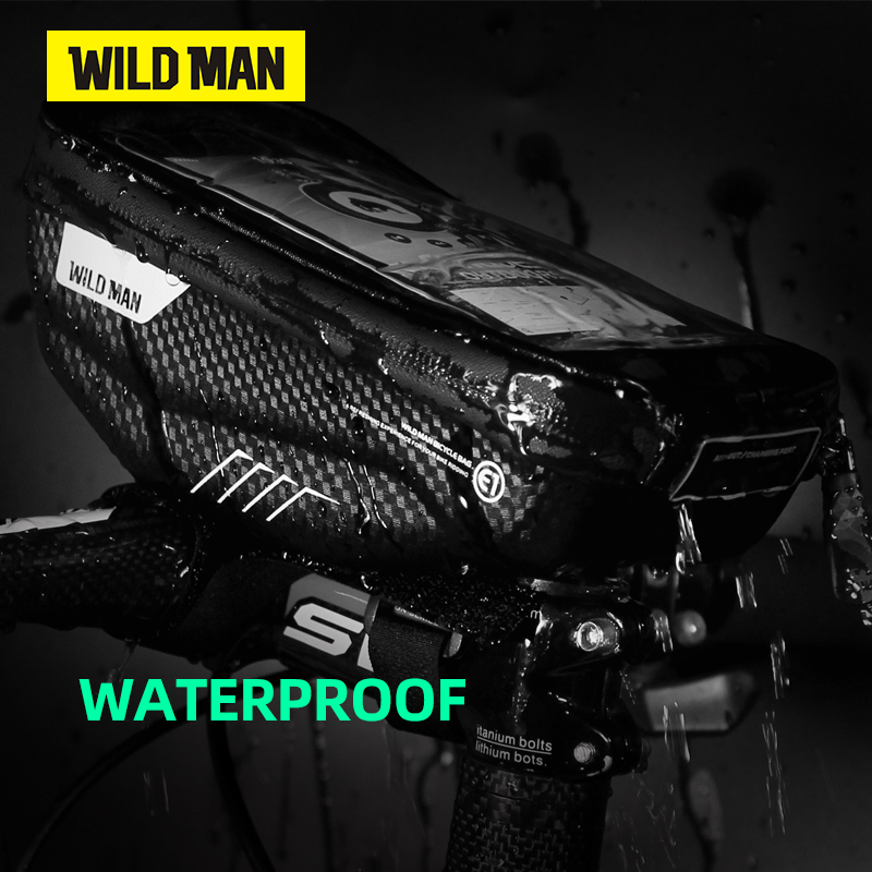 WILD MAN Bicycle Bag 6.0 Inch  - Youtube Phone Accessories recension och pris