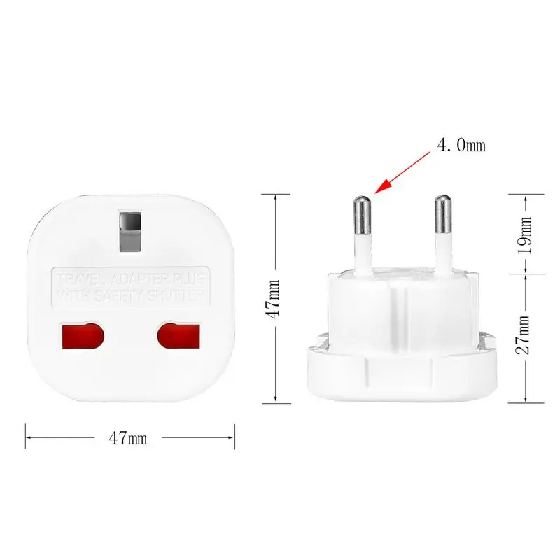 UK To EU Euro Electric Travel  - Phone Accessories Uk recension och pris