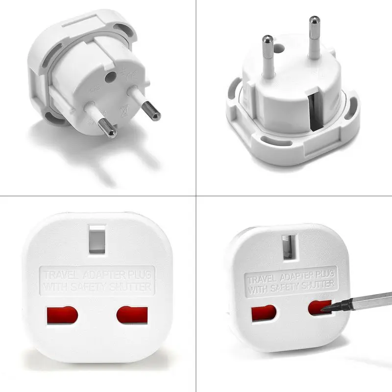 UK To EU Euro Electric Travel  - Phone Accessories Uk recension och pris
