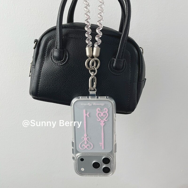 Korean Ins Y2K Pink Keys Shini - Y2K Phone Accessories recension och pris
