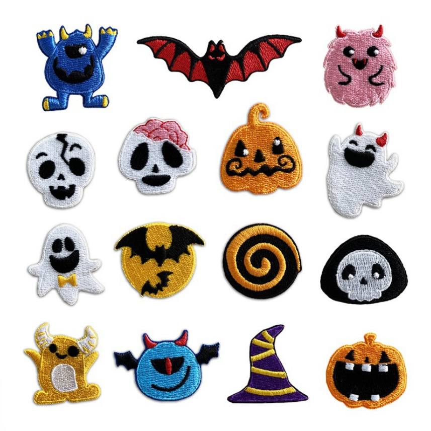 10 Pcs Stick On Iron On Hallow - Phone Accessories Pictures recension och pris