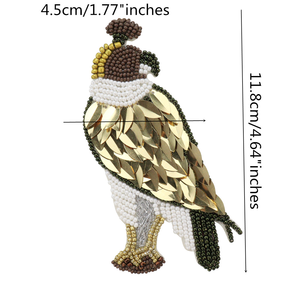1Piece Hand-beaded Sequin Bird - Phone Accessories Pictures recension och pris