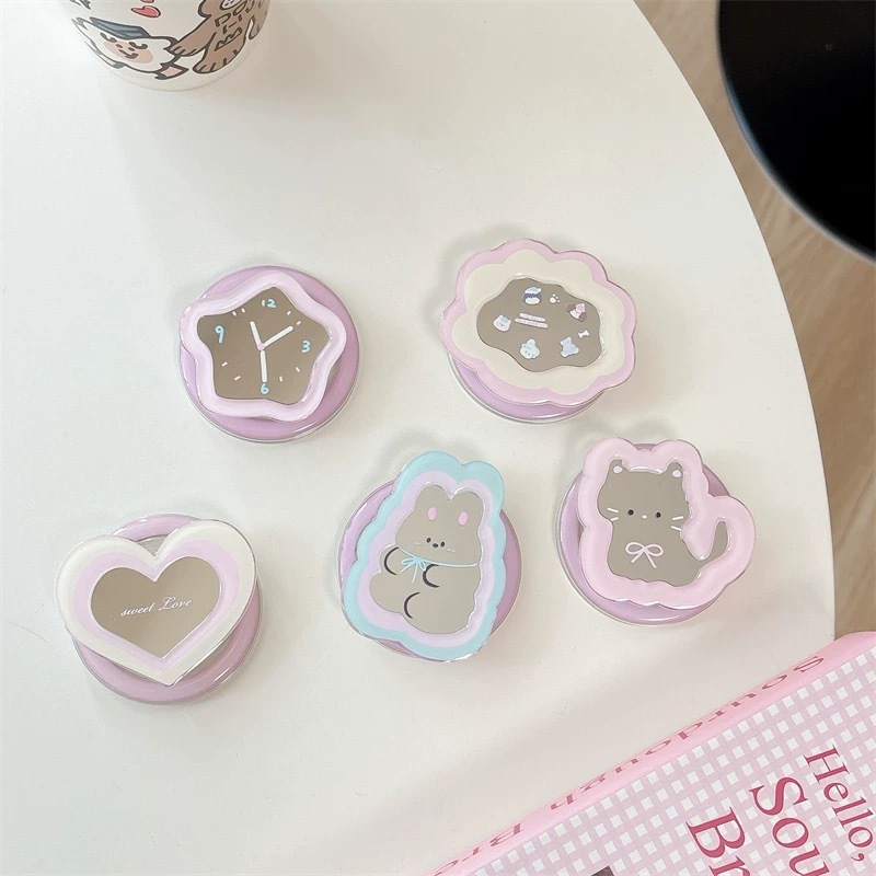 Cartoon Mirror Telescopic Phon - Phone Accessories Video recension och pris