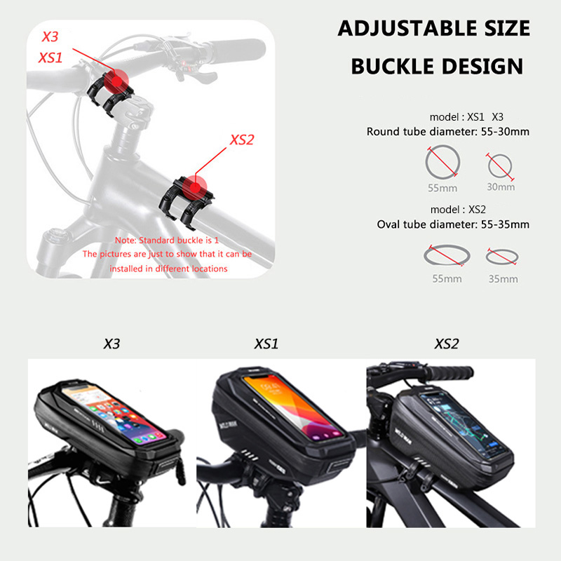WILD MAN Rainproof Bicycle Fro - Youtube Phone Accessories recension och pris