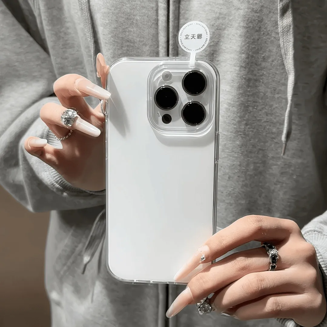Advanced Minimalist White Larg - Y2K Phone Accessories recension och pris