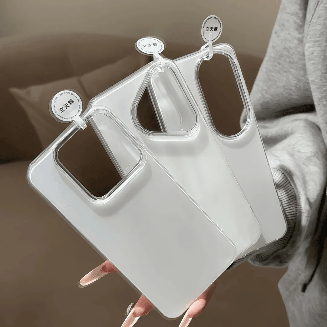 Advanced Minimalist White Larg - Y2K Phone Accessories recension och pris