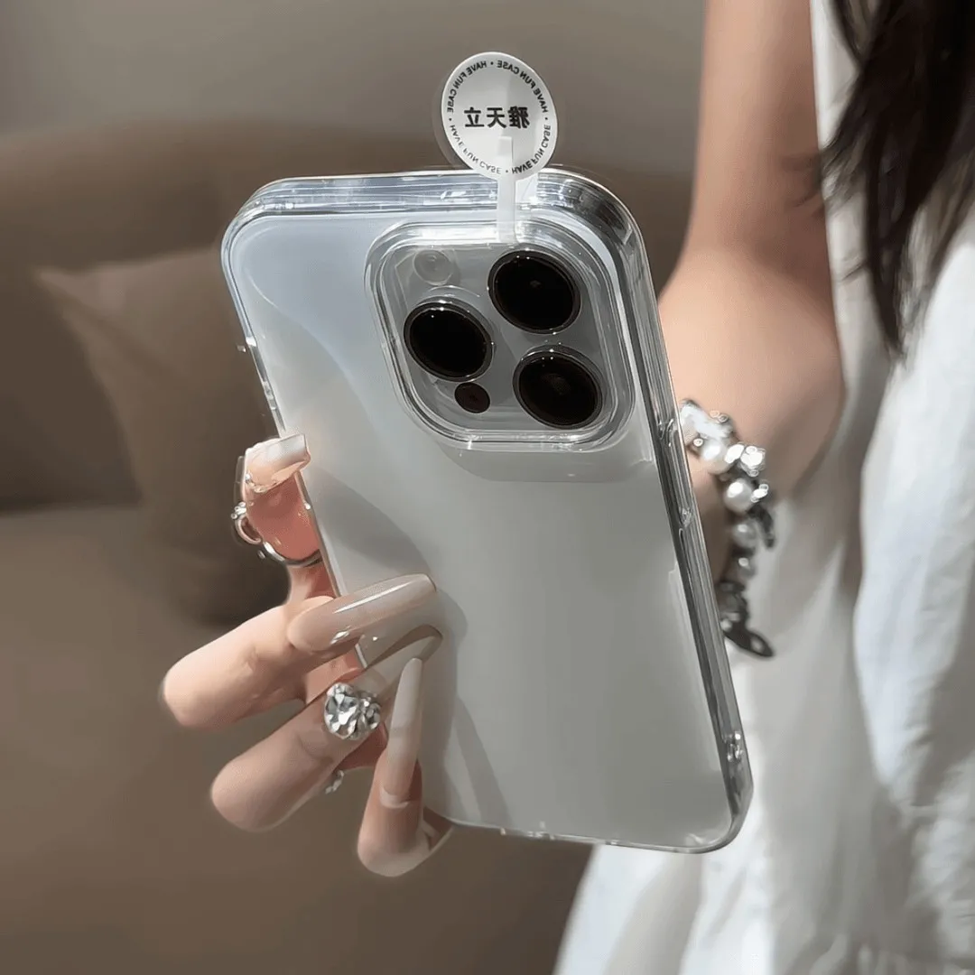 Advanced Minimalist White Larg - Y2K Phone Accessories recension och pris