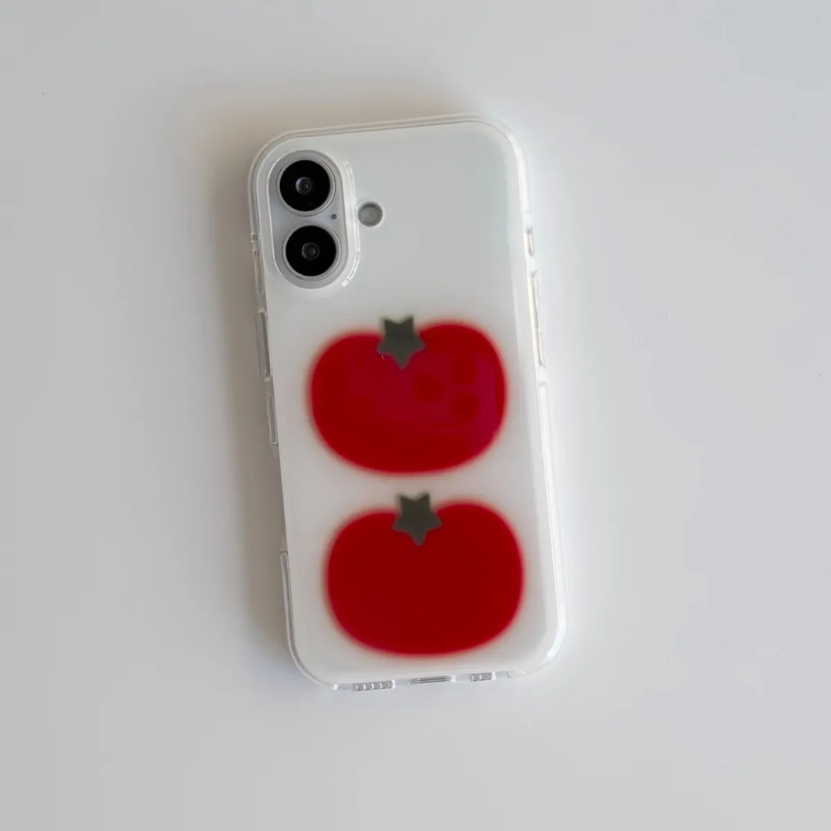 Korean Ins Two Ted Tomato Cart - Y2K Phone Accessories recension och pris