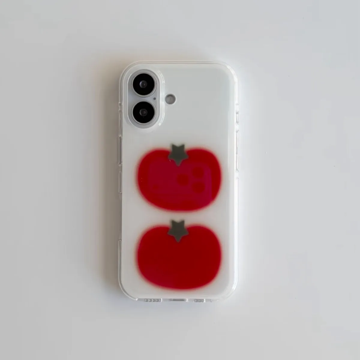 Korean Ins Two Ted Tomato Cart - Y2K Phone Accessories recension och pris