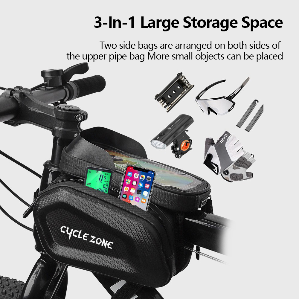 Bicycle Bag Touch Screen Phone - Youtube Phone Accessories recension och pris