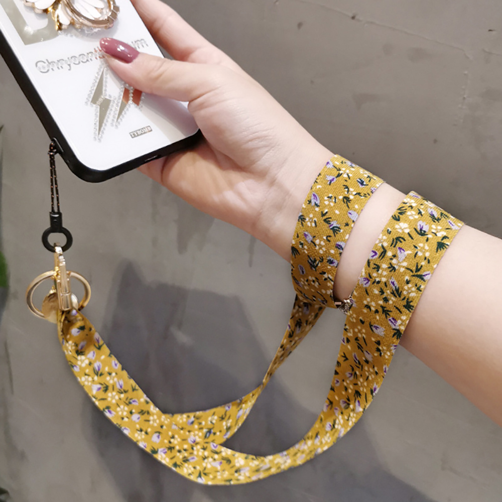 Floral Silk Scarf Mobile Phone - Phone Accessories Pictures recension och pris