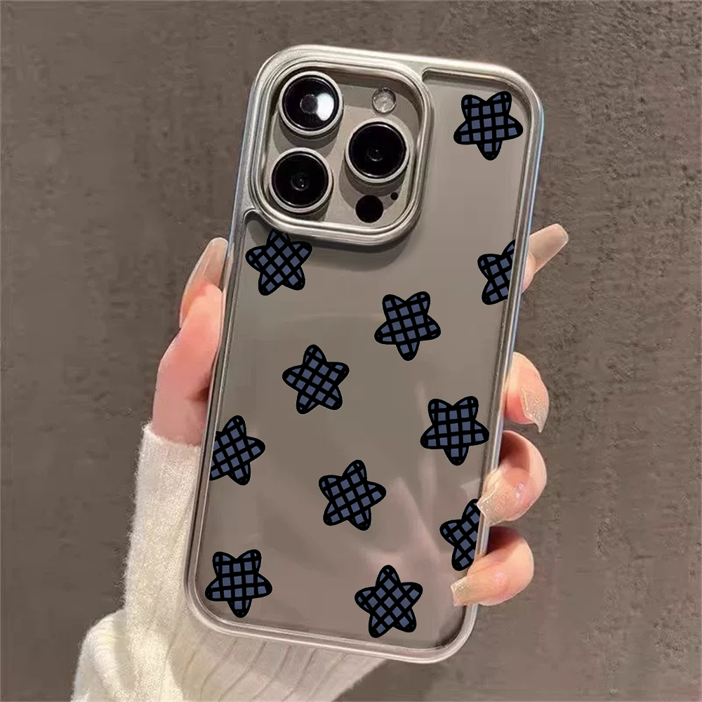 Y2K Stars Fashion Clear Cases  - Y2K Phone Accessories recension och pris