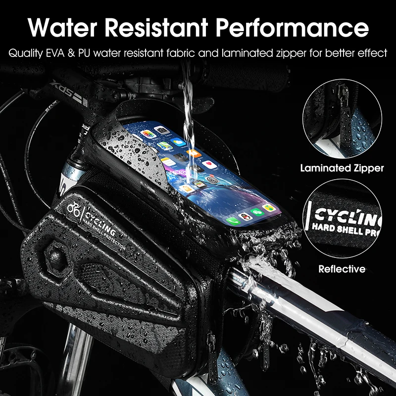 WEST BIKING Bicycle Bag Front  - Youtube Phone Accessories recension och pris