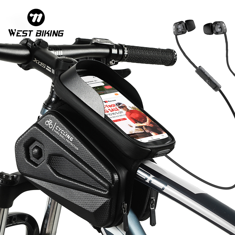 WEST BIKING Bicycle Bag Front  - Youtube Phone Accessories recension och pris