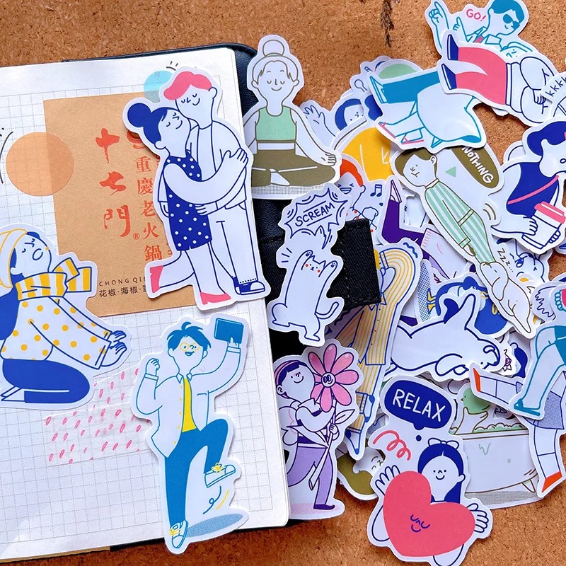 Stickers 42pcs Character Hand  - Phone Accessories For Boys recension och pris