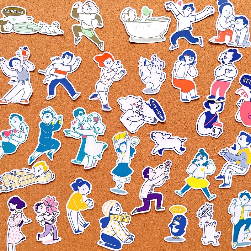 Stickers 42pcs Character Hand  - Phone Accessories For Boys recension och pris