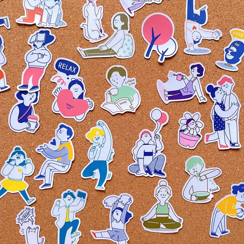 Stickers 42pcs Character Hand  - Phone Accessories For Boys recension och pris