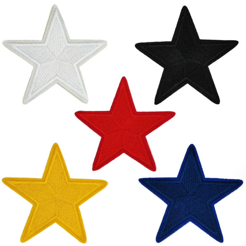 10 Pcs 9.4cm Big Star Embroide - Phone Accessories Pictures recension och pris