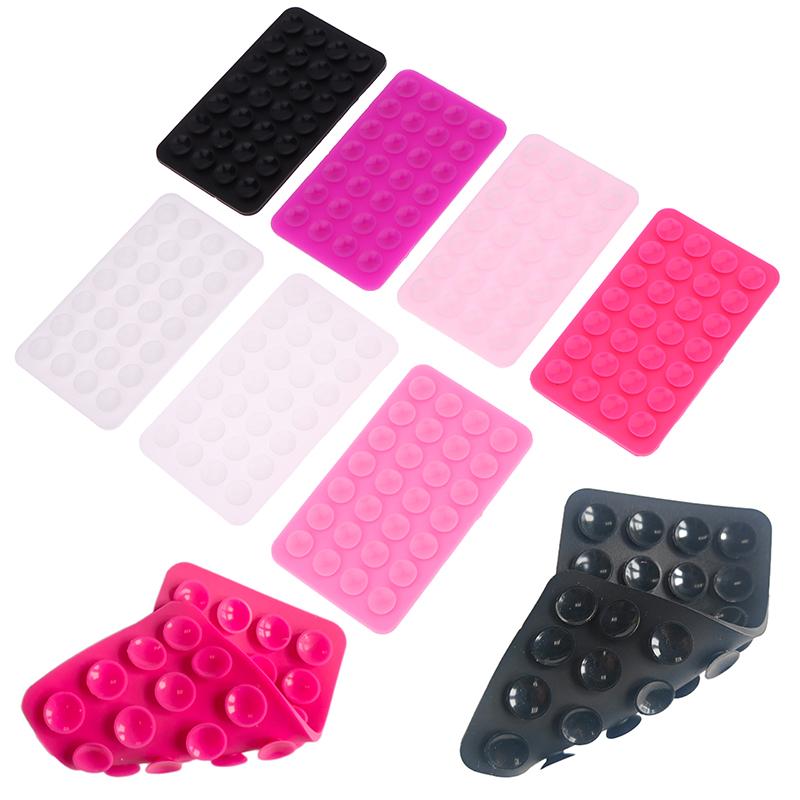 1PC Double Sided Silicone Suct - Phone Accessories Crochet recension och pris