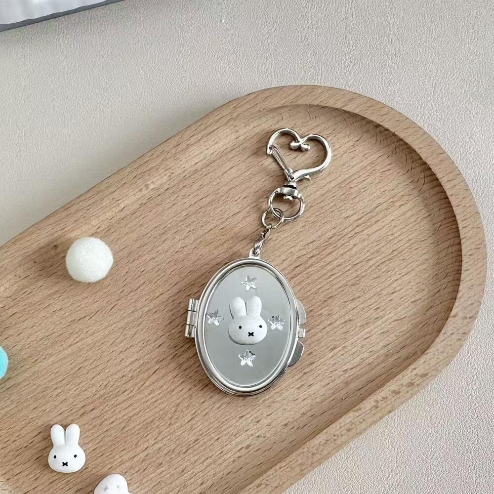 Kawaii Miffy Makeup Mirror Cre - Y2K Phone Accessories recension och pris