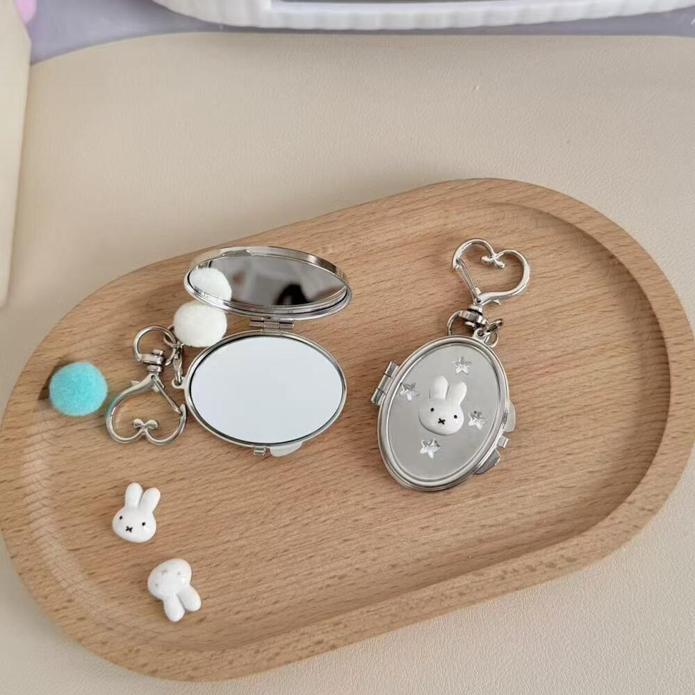 Kawaii Miffy Makeup Mirror Cre - Y2K Phone Accessories recension och pris