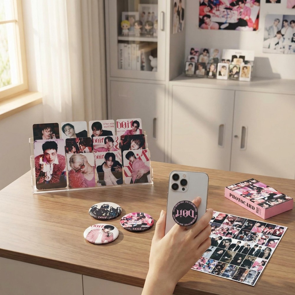 DO IT Theme Kpop Stray SKZ Pho - Phone Accessories Crochet recension och pris