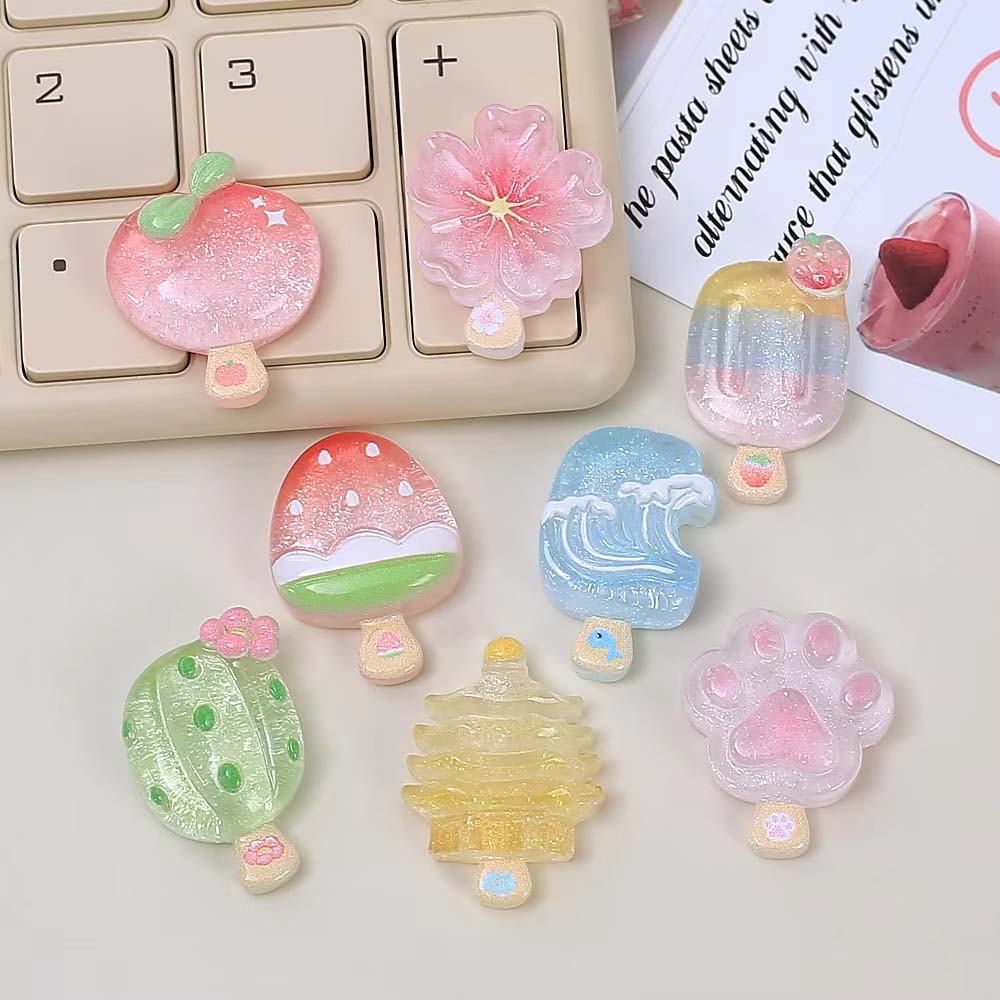 10pcs Kawaii Transparent Summe - Phone Accessories For Boys recension och pris