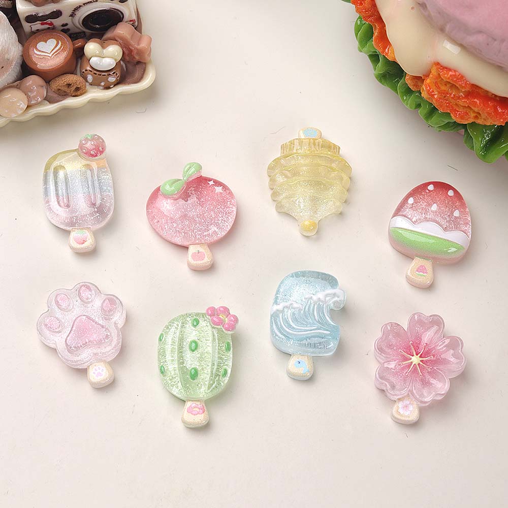10pcs Kawaii Transparent Summe - Phone Accessories For Boys recension och pris