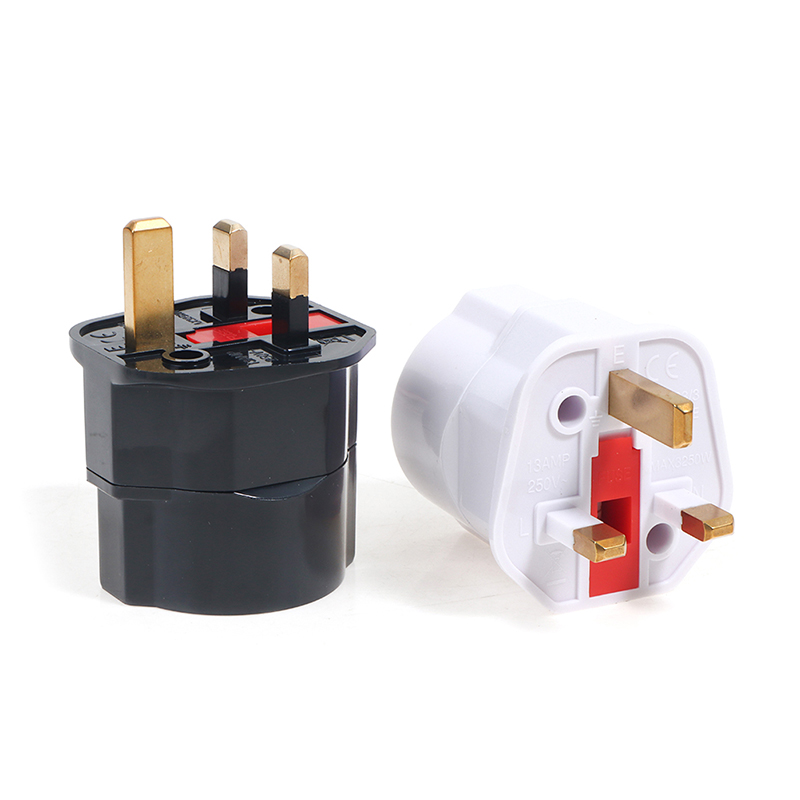 1Pc EU Euro 2 Pin To UK 3 Pin  - Phone Accessories Uk recension och pris