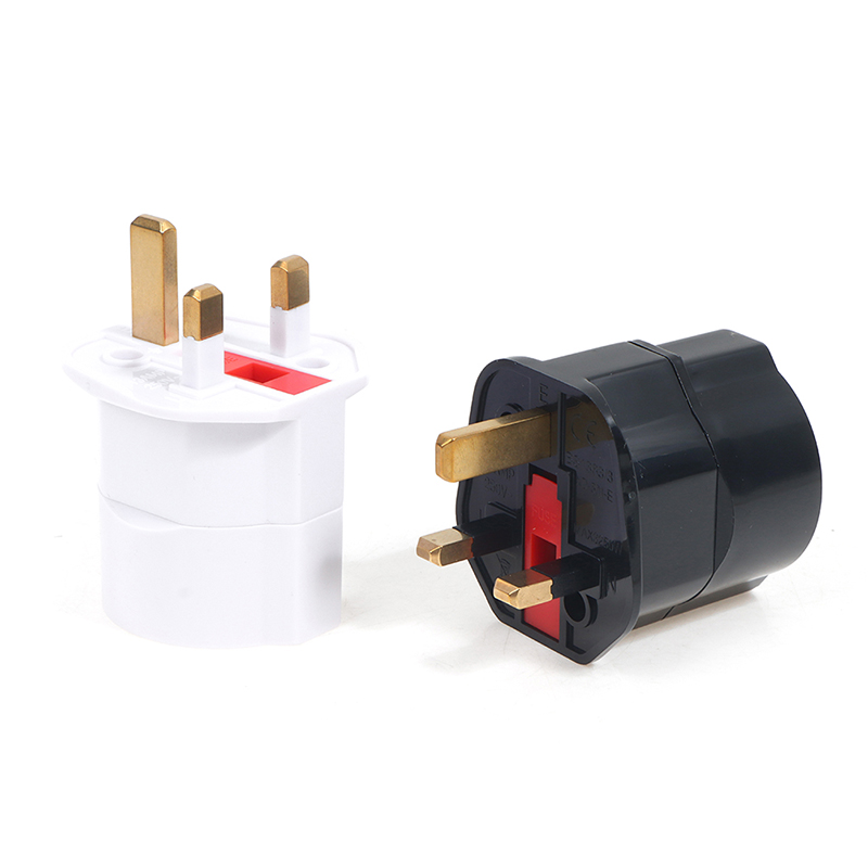 1Pc EU Euro 2 Pin To UK 3 Pin  - Phone Accessories Uk recension och pris